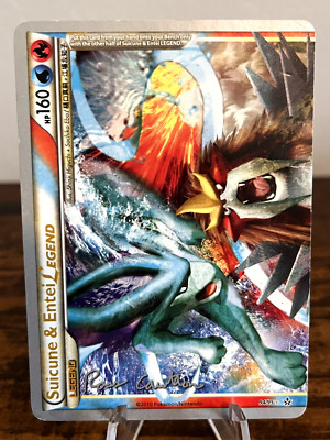 Suicune & Entei Legend (Top) 94/95 Unleashed Holo