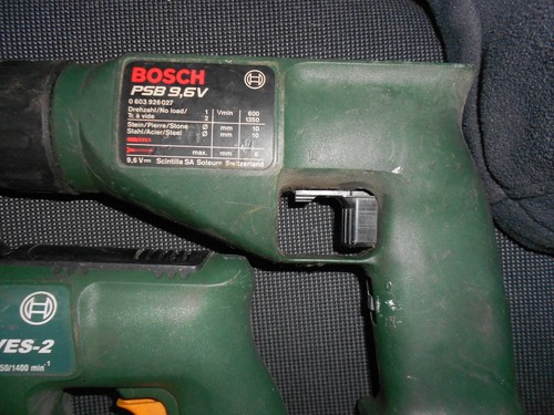 3 St Bosch AkkuSchrauber ; 2 x PSB 2gang und Schlag ;1 x PSR + 1 x Ladegerät 7,2 - Bild 4 von 5
