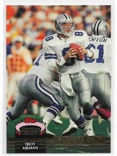 1991 - 1996 STADIUM CLUB FOOTBALL Pick-A-Card Aikman Monk Moon Sanders Smith +++