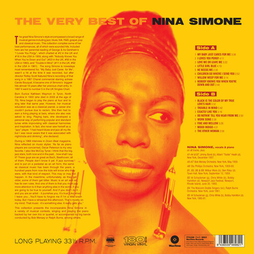 ニーナ・シモンTHE VERY BEST OF　新品　 レコード Very Best Of Nina Simone : Nina Simone | HMV&BOOKS online
