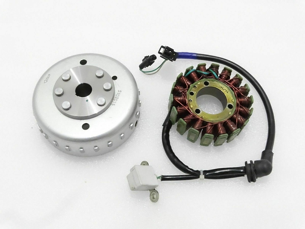 Fit Royal Enfield Classic 500 Flywheel Magneto Starter And Rotor Assy 3  phase