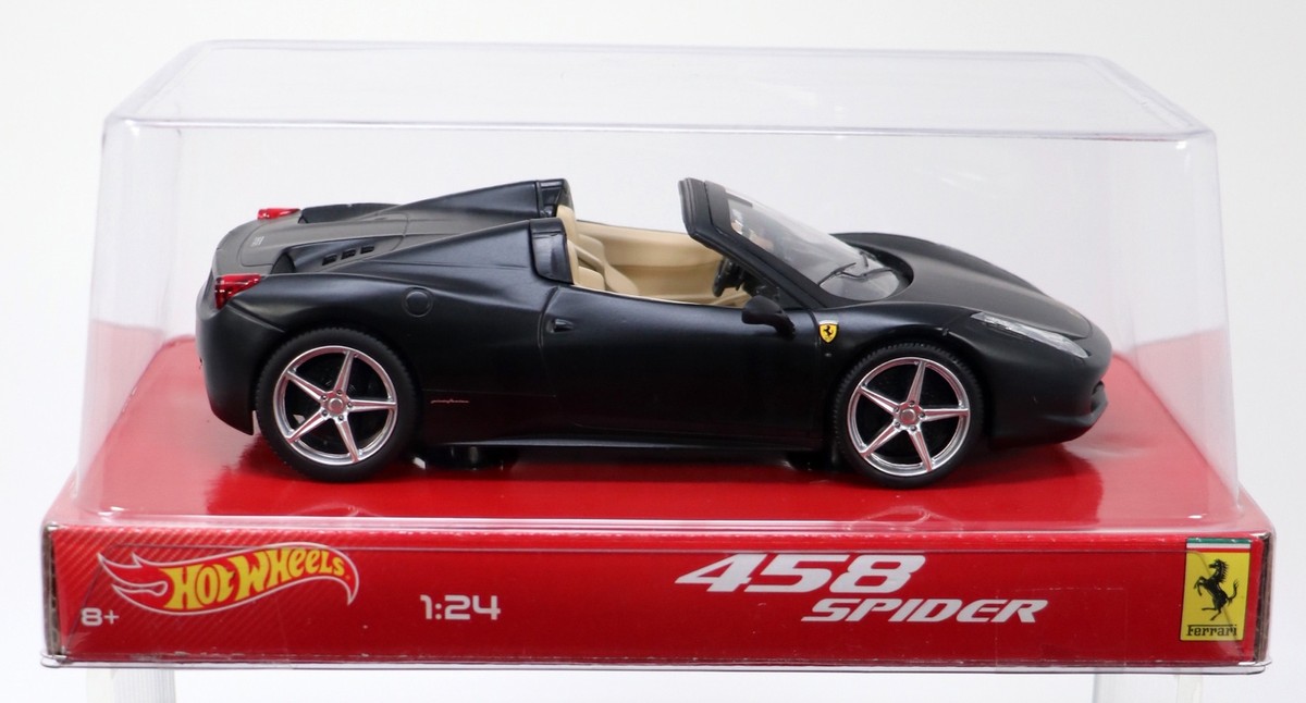 Hot Wheels Ferrari 458 Spider - BLY65 Never Removed From Box