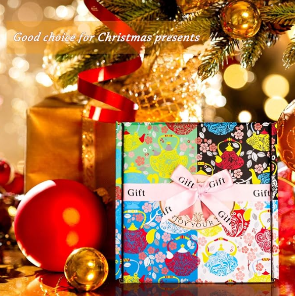 Candles, 4 Pack Scented Candles Gift Set for Women, Candles for Home Scented Soy-image