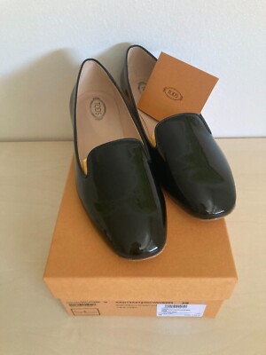 Original Tod´s Mokassins Ballerina Cuoio schwarz Größe 38 NEU m. Originalkarton