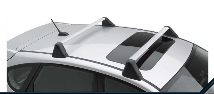 Barras transversales de aluminio 2 piezas rieles portaequipajes aptos para 08-11 Subaru Impreza 08-14 WRX Foto 4 de 4