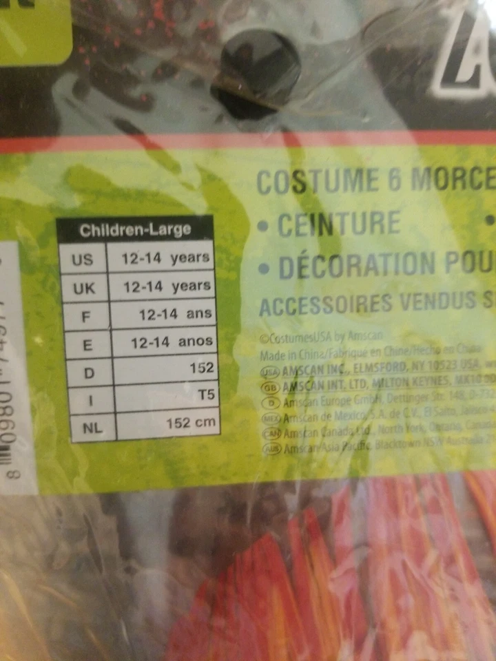 Disfraz de zombi rock niño grande #332 Foto 3 de 3