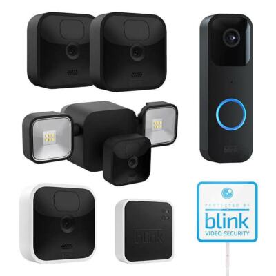 *NEW* Blink Whole Home Security System **Bundle** CAMERA DOORBELL FLOODLIGHT