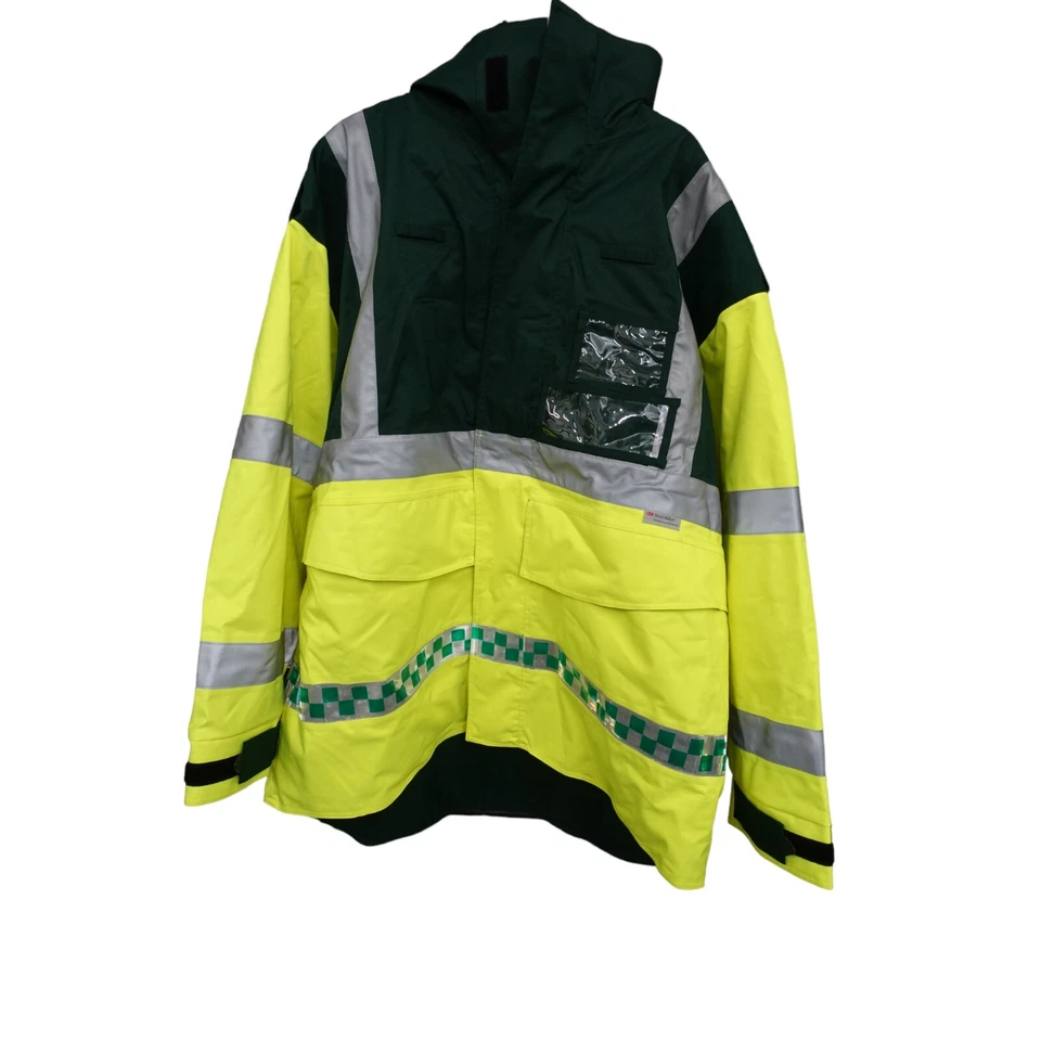 Paramedic EMT Ambulance Hi Vis Lightweight Jacket Reflective EN471 Class 3 - Image 2 of 4