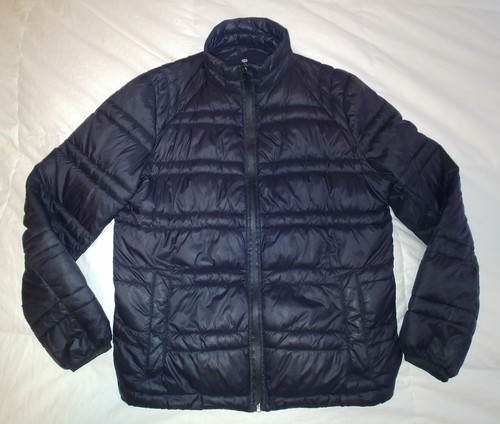 MICHAEL KORS Men's TRAVEL ENGINEERED Quilted Puffer Zip Jacket; JET BLACK; M - Picture 2 of 6
