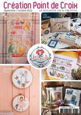 French cross stitch magazine Creation point de croix No.96