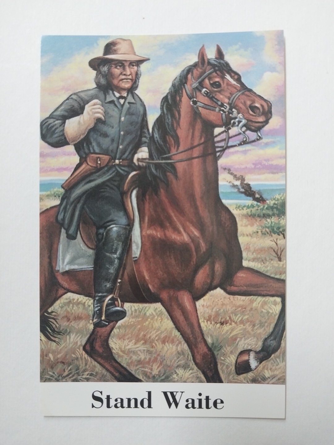 US 1994 Stand Watie Confederate General POSTAL CARD MNH , Civil War