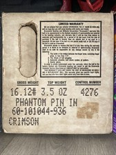 16.12, 1991 USA Brunswick PHANTOM CRIMSON