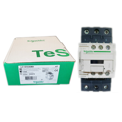 Schneider 1PCS Contactor LC1D50ABD Brand New In Box