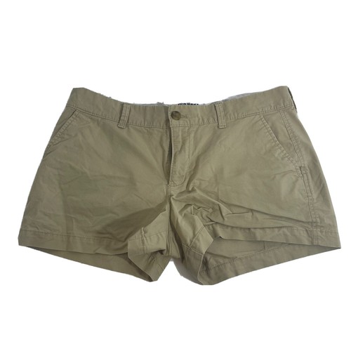 Old Navy Womens Size 8 Khaki Tan Shorts Pre Owned Waist 30 Inseam 3 RN
