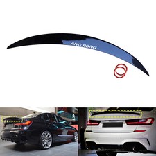 Gloss Black Rear Boot Spoiler Wing Lip For BMW 3 Series G20 2019+ M Performance