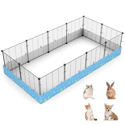 New Hamster Habitat Rat Gerbil Small Animal Cage 47'' L x 23'' W x 16'' H with Pad
