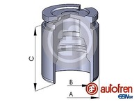 Autofren Seinsa D025126 Kolben, Bremssattel Hinterachse FÜR Audi Chrysler Daimle
