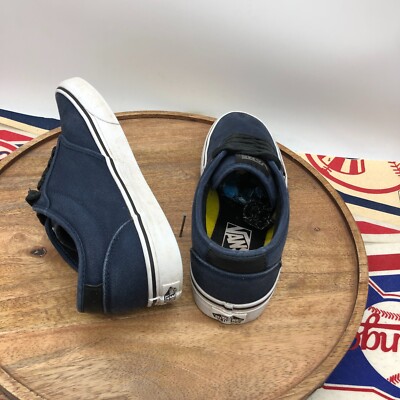 VANS Mens Atwood Deluxe Skateboarding Shoes Sneakers Navy  display picture 2