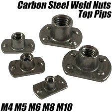 M4 M5 M6 M8 M10 Carbon Steel Tee Spot Slab Based T Tee Shape Weld Nuts Top Pips