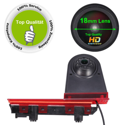 HD Car Rear view reverse Camera for VW T5 Multivan T6 Caravelle 7EH BRAKE LIGHT