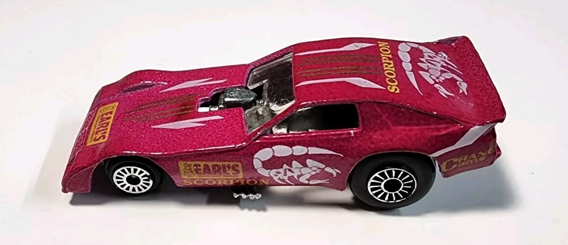 Vintage Zylmex Zee Toys P393 Dodge Charger Funny Car 1/64 Diecast