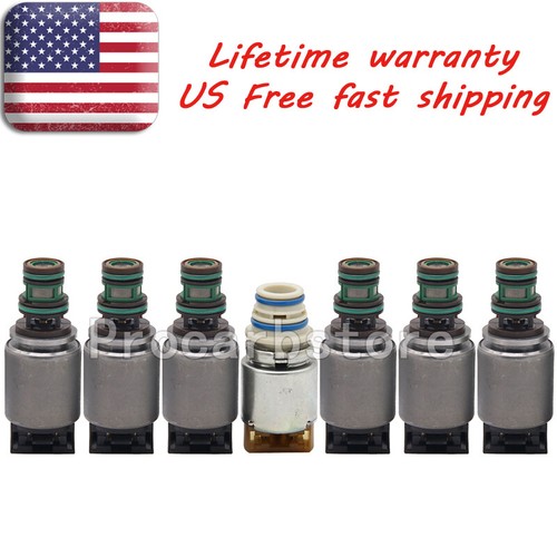 7PCS 6R80 Transmission Solenoid Set Fits FORD F150 / MUSTANG