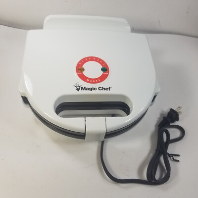 MAGIC CHEF PIZZELLE MAKER ITALIAN COOKER BAKER MAKE 2 NON STICK SURFACE TSK-245P