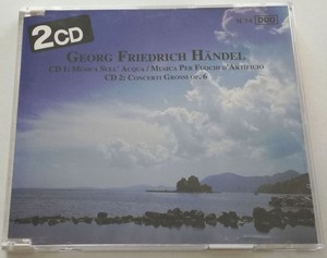 Georg Friedrich Handel Musica Sull Acqua Concerti Grossi 2 Cd Ottimo Classica Ebay