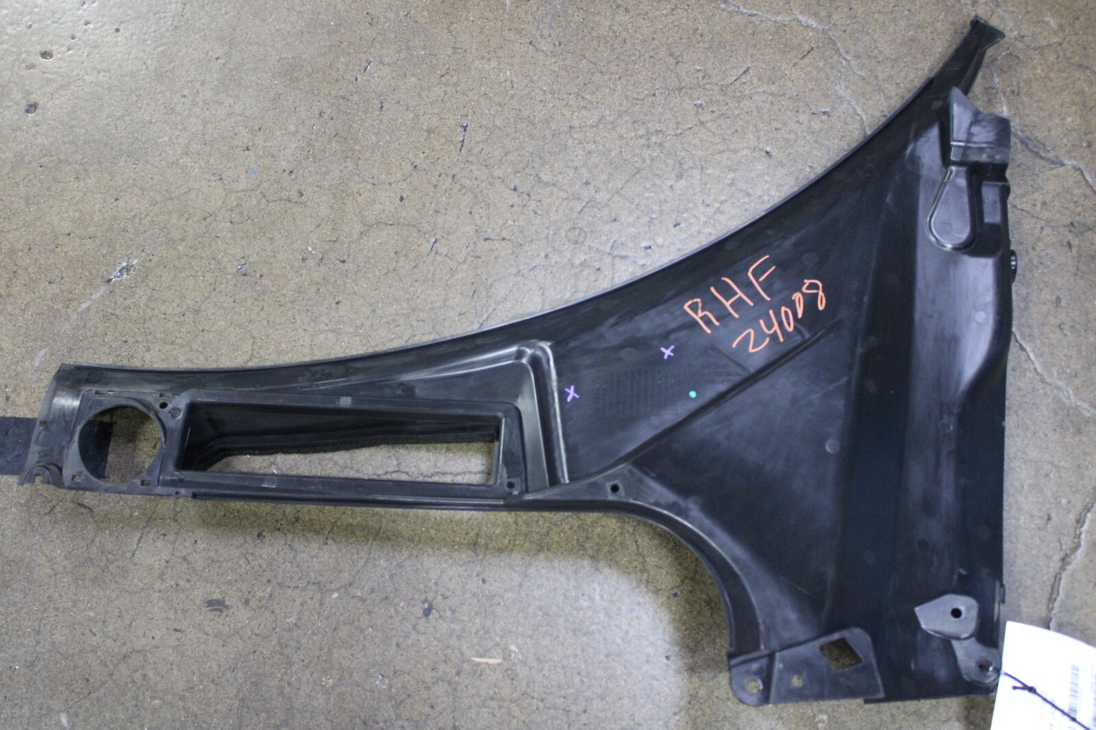 Ferrari F8 Tributo, RH, Right, Under Windshield Trim Panel Used, P/N 862096