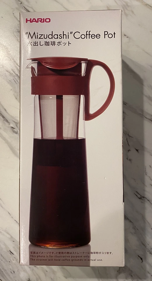 Cafetera Hario Water Brew, 1000 ml, marrón Foto 2 de 4