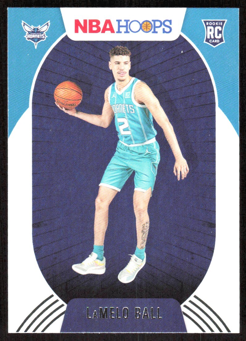 2020-21 10439D NBA Hoops LaMelo Ball Rookie Charlotte Hornets #223