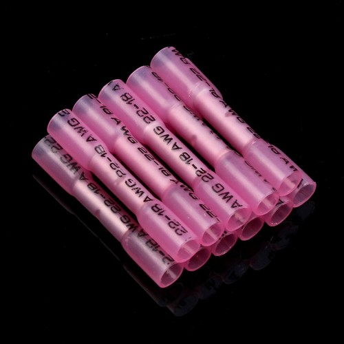 200Pcs Waterproof Heat Shrink Butt Wire Crimp Connectors Insulated Terminals Set - Picture 4 of 12