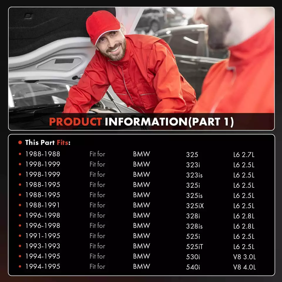 AC Compressor with 5 Groove for BMW 323i 325i 328i 525i 530i 740i M3 10PA17C - Image 2 of 4