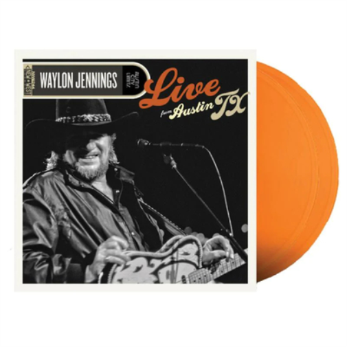 Waylon Jennings Live from Austin, TX '89 (Vinyl LP) 12" Album Coloured Vinyl