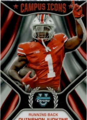 Quinshon Judkins 2024 Bowman University U Chrome Campus Icons CI-21 Ohio State