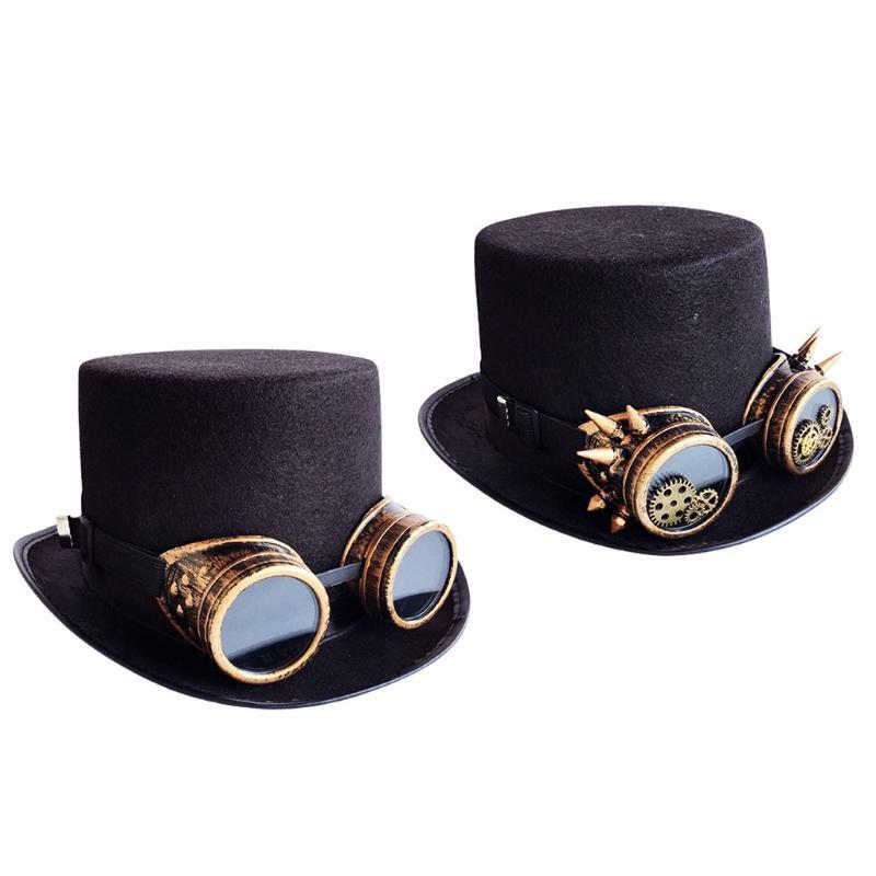 Steampunk Top Hat Roblox PuliPuqi Unisex Gothic Steampunk Top