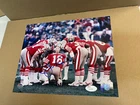 San Fransisco 49ers Joe Montana SIGNED 8x10 PHOTO HOF 2000 SB MVP JSA