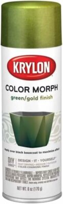 Krylon Color Morph High-Gloss 6oz Gold, Black,Green 1092