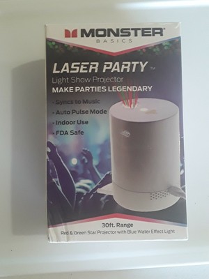 monster laser party speaker