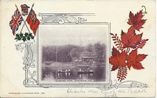 1905 - Diamond Park, Arnprior, Ontario,  Atkinson Bros. Patriotic Postcad(A1029)