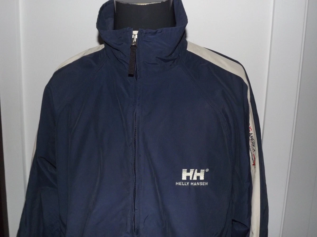 appel Afdaling Voel me slecht 90&#039;s Men Helly Hansen Jacket Young America Yacht Club Full Zip Size L  | eBay