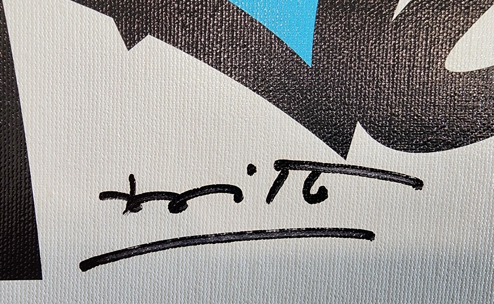 Impresión Romero Britto "HAPPY" Edición Limitada 64/300 | Firmada a Mano con Certificado de Autenticidad Foto 4 de 4