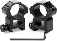1Inch High Profile Scope Rings for Picatinny Mount  inv sr02