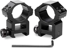1 Inch High Profile Scope Rings for Picatinny Mount   inv#sr03