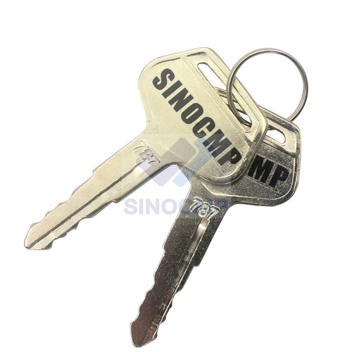 2PCS For Komatsu Heavy Equipment Keys #787 With OEM Logo, 2 Year - Foto 5