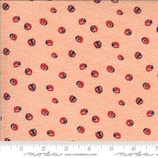 Moda SOLANA Ladybug Peach 48684 19 Quilt Fabric By The Yard - Robin Pickens