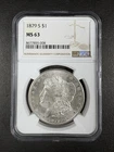 1879-S Morgan Silver Dollar NGC MS63