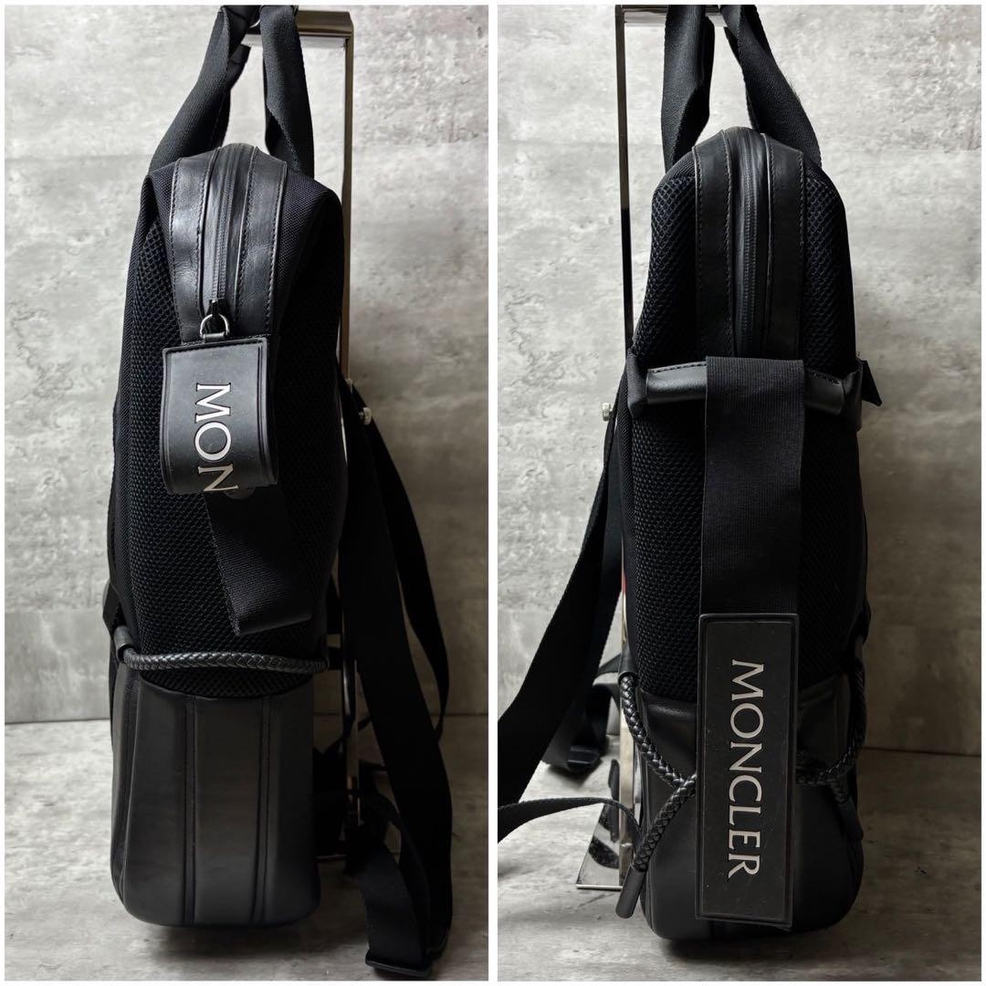 Moncler Craig Green Technical Backpack Black Nylon Men Used Authentic thumbnail 4