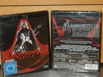 Assassin's Creed mit Michael Fassbender & Marion Cotillard **Bluray NEU/OVP**