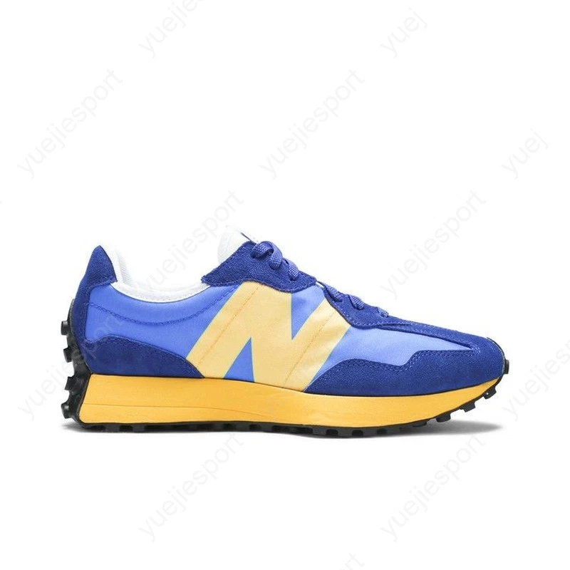 New Balance 327 Marine Blue Yellow | eBay